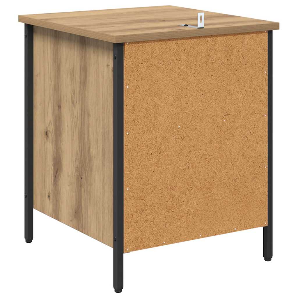 Bedside Cabinet Artisan oak 40 x 42 x 50 cm Engineered wood